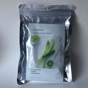 innisfree My Real Squeeze Mask Cucumber pack of 10